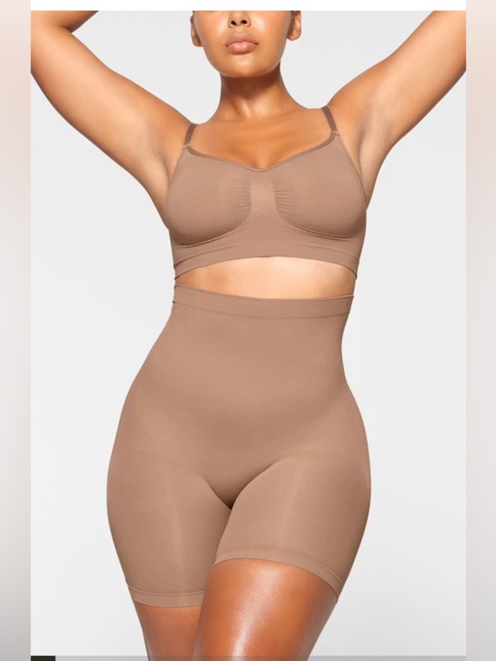 SKIMS Seamless Sculpt Butt Lifting BBL Shorts-MEDIUM-SIENNA/BNWOT MSRP $60.00